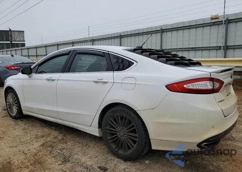 2014 Ford Fusion Titanium из США, поврежденный, VIN 3FA6P0K91ER331104